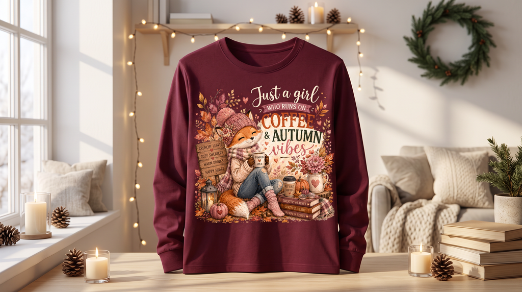 Funny Woman Autumn Premium Cotton Unisex Long sleeve T-shirt