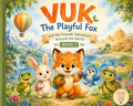 Vuk the Playful Fox Adventure Around the World — Children's Book Age 3–8